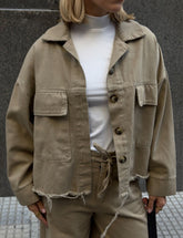 CHAQUETA SYDNEY GABARDINA