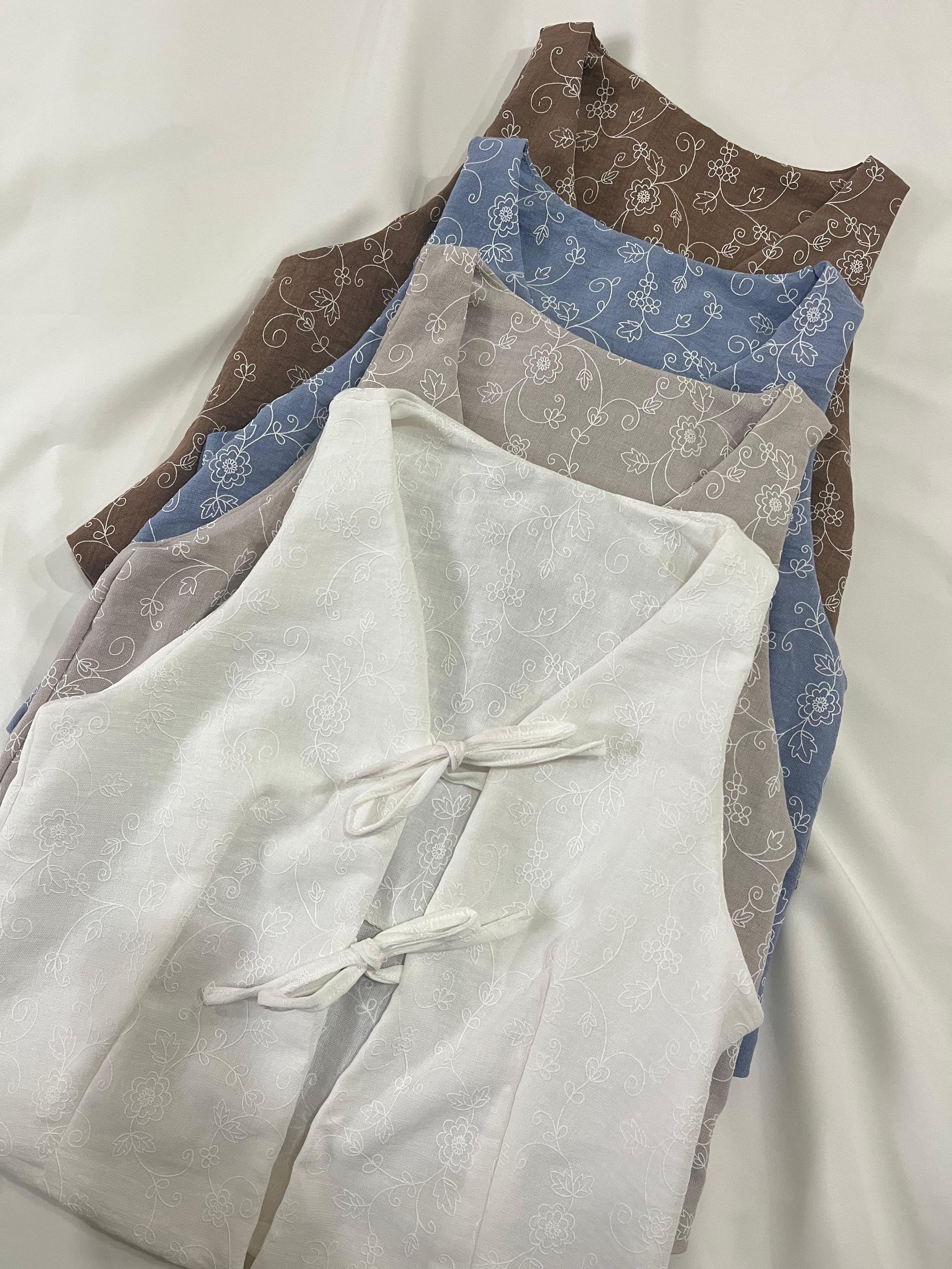 CHALECO JUPITER BORDADO