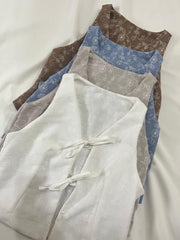 CHALECO JUPITER BORDADO