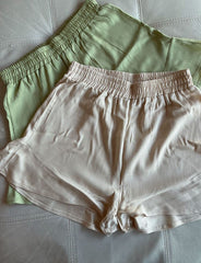 SHORT CIELO LINO