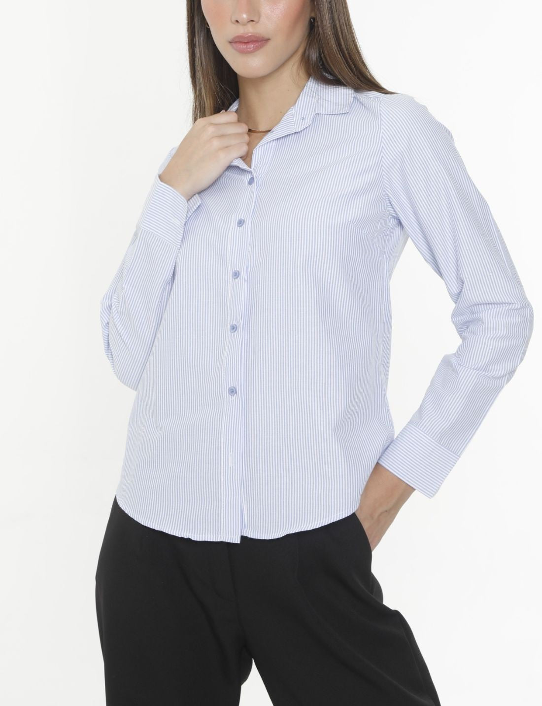 CAMISA EVE RAYAS SLIM FIT