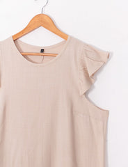 BLUSA LENA LINO SLUB