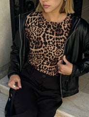 REMERA LEOPARD (FRESIA)