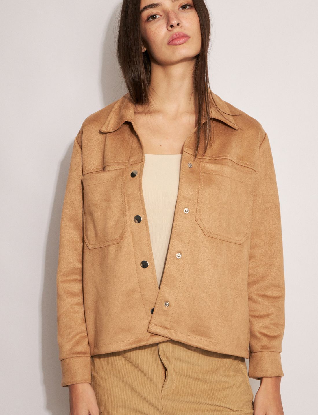 CHAQUETA SCAR SUEDE