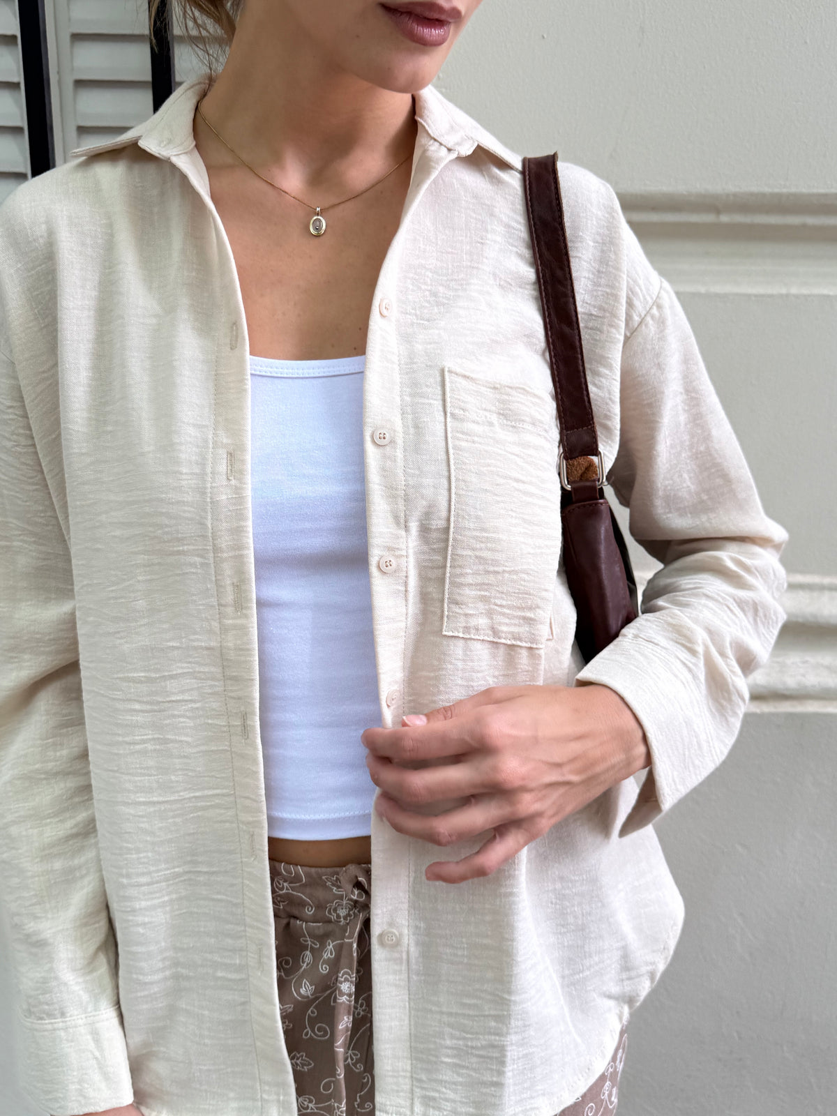 CAMISA BUZZ SIMIL LINO