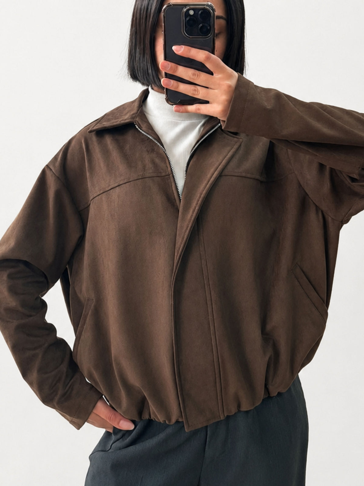 CHAQUETA TERRA SUEDE