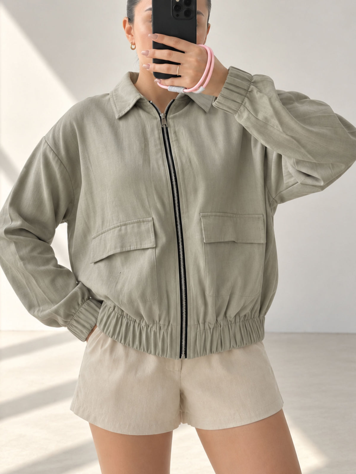 CHAQUETA RIVA LINO