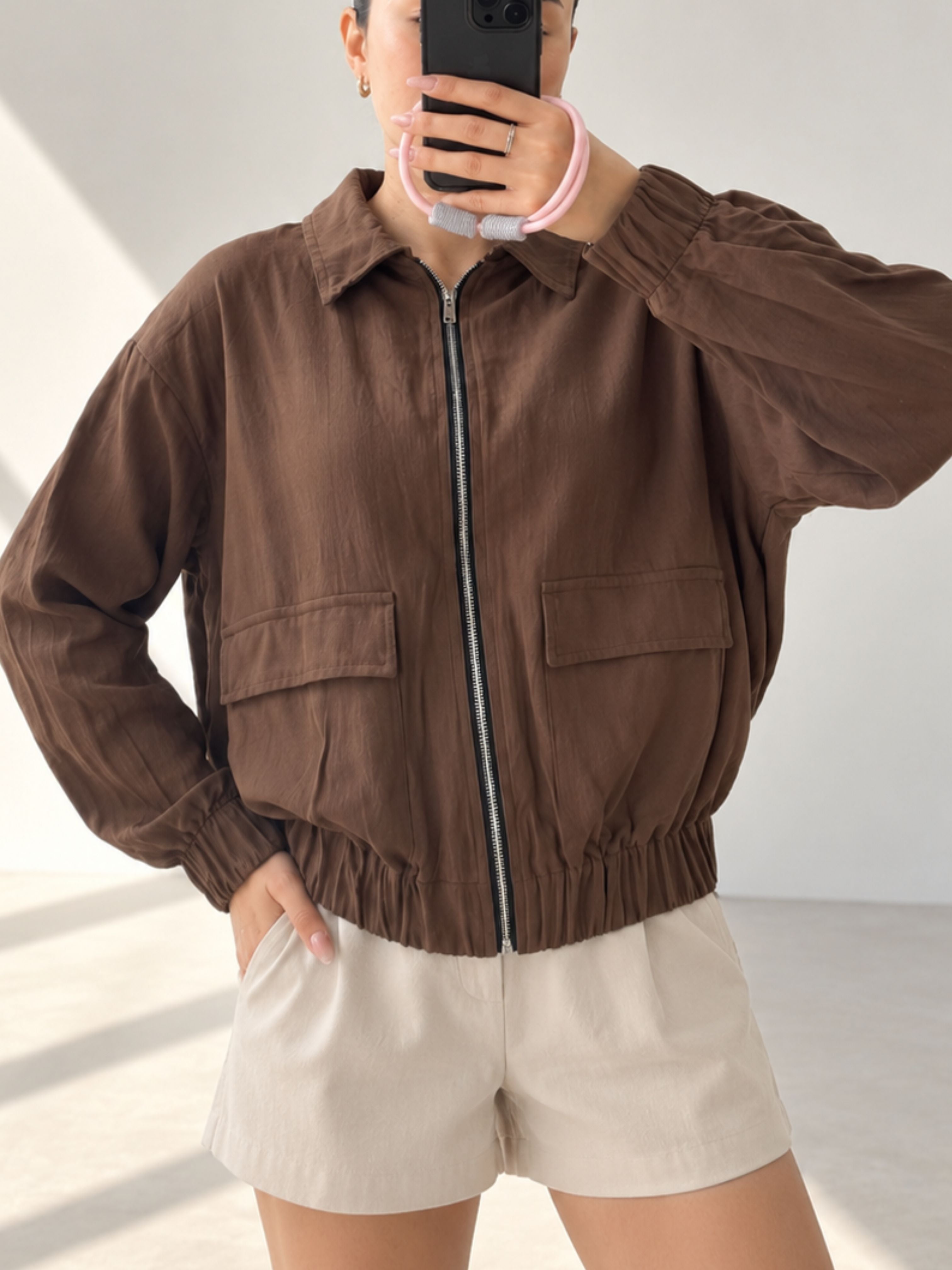 CHAQUETA RIVA LINO
