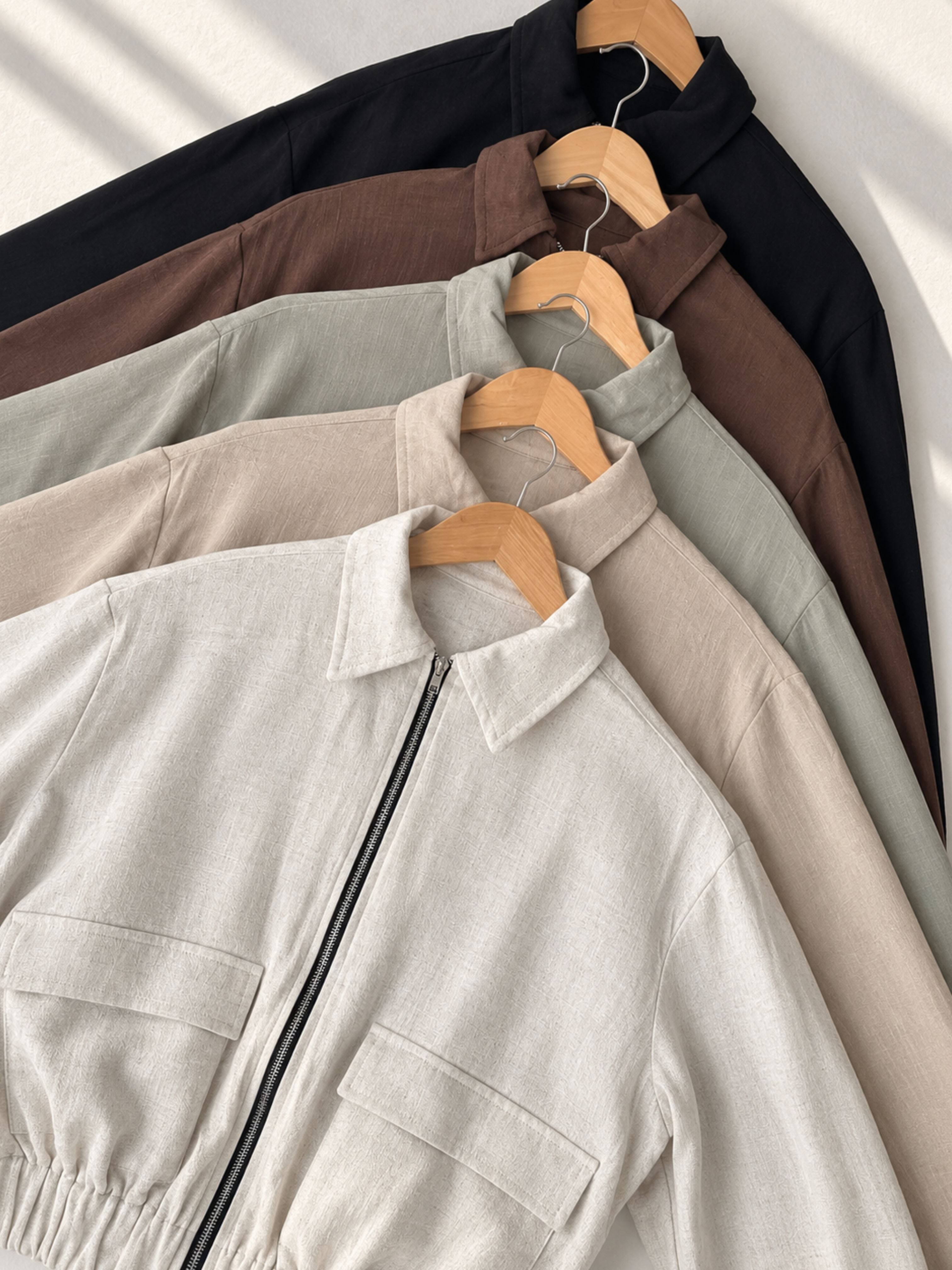 CHAQUETA RIVA LINO