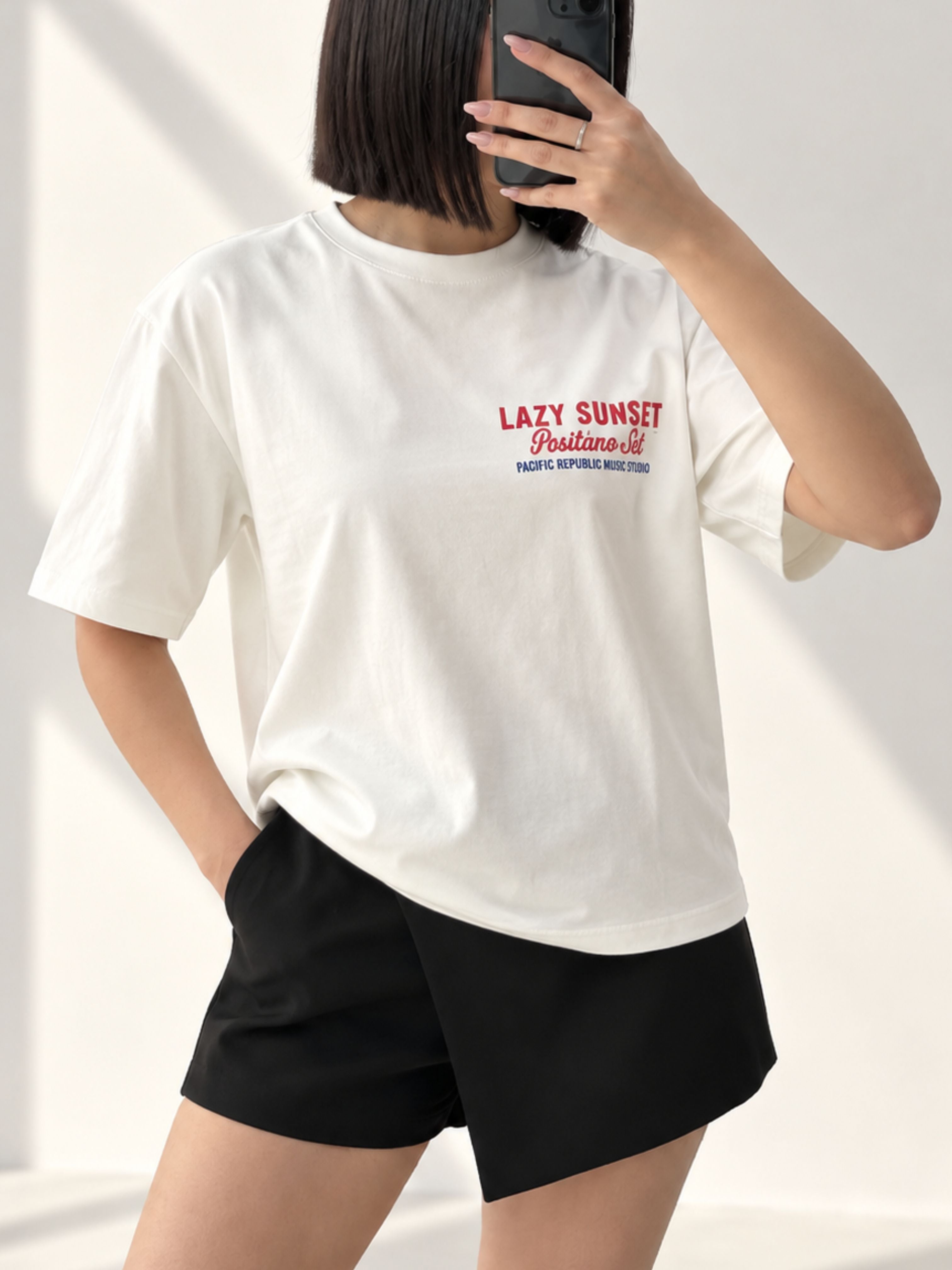 REMERA LAZY SUNSET
